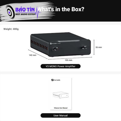 AMPLY CLASS D FOSI V3 MONO